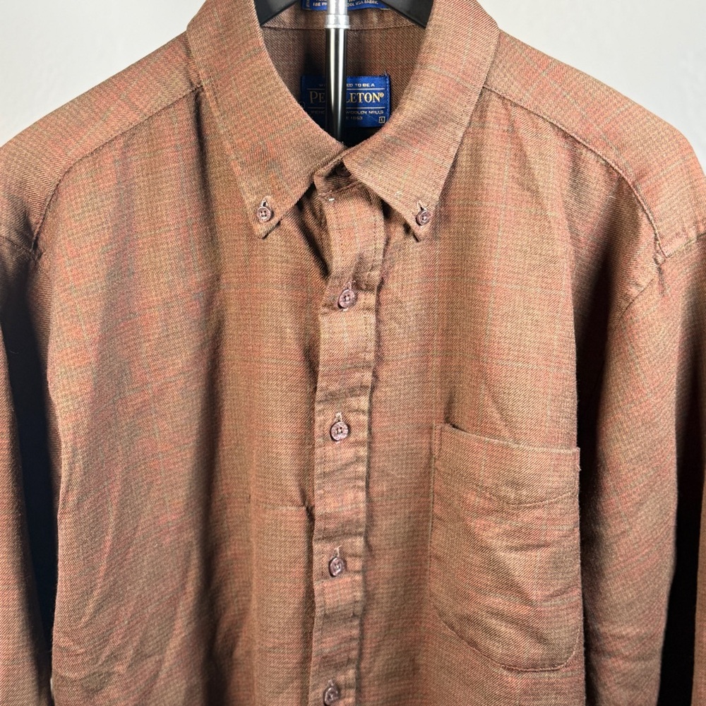 Vintage Pendleton Sir Pendleton Wool Button Down … - image 2